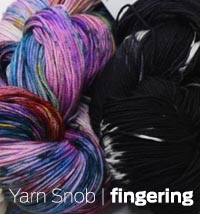 YARN SNOB fingering merino yarn